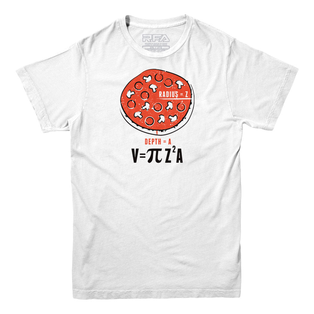 The Volume of a Pizza T-shirt