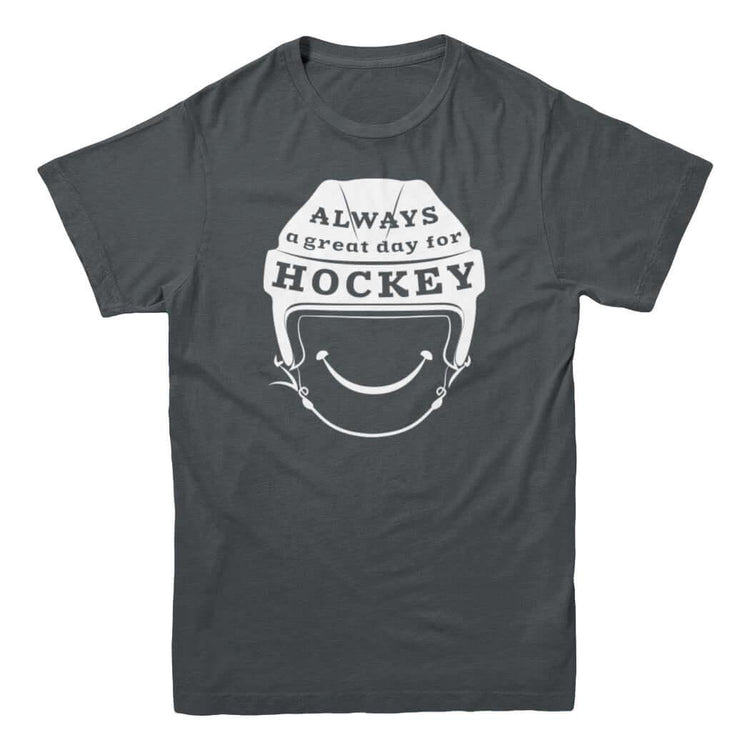 Always A Great Day for Hockey T-shirt - Rocket Factory Apparel