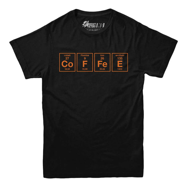Elements of Coffee T-shirt - Rocket Factory Apparel