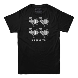 4 Reelz Yo Fishing T-Shirt - Rocket Factory Apparel