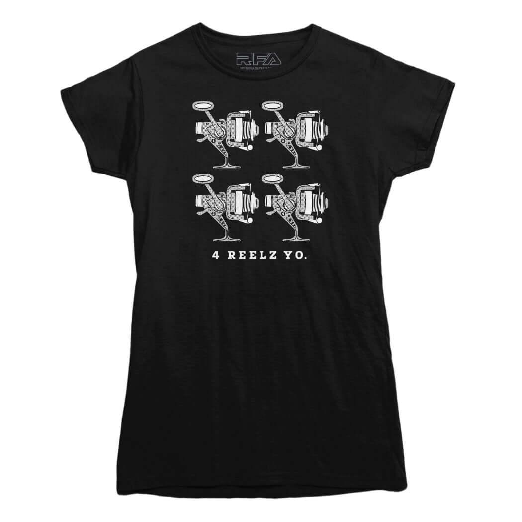 4 Reelz Yo Fishing T-Shirt - Rocket Factory Apparel