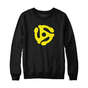 45 RPM Record Adapter Hoodie Sweatshirt - Rocket Factory Apparel