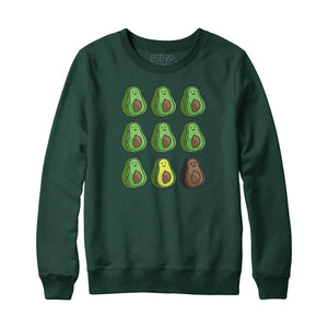 Avocado Timeline Sweatshirt Hoodie - Rocket Factory Apparel