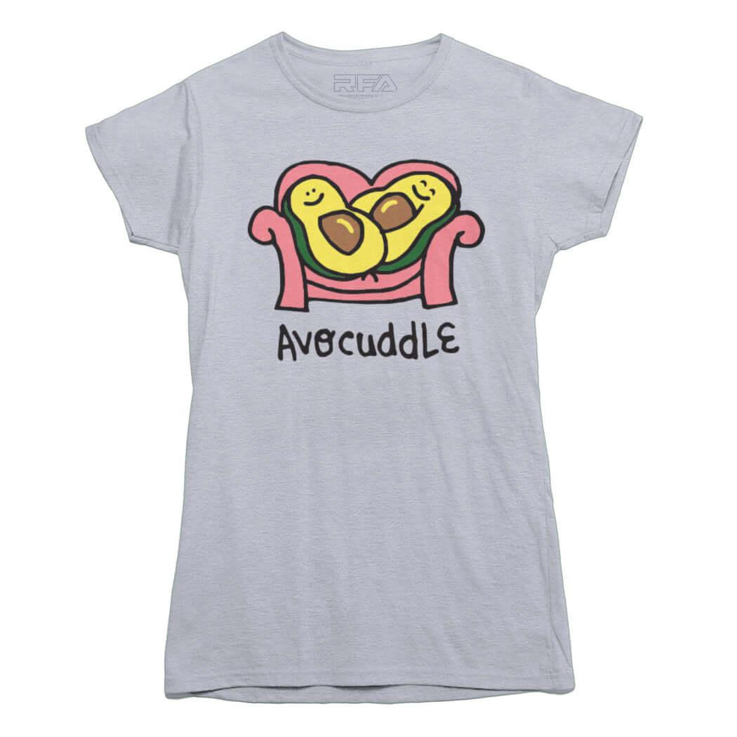 Avocuddle Cute Avocado T-shirt - Rocket Factory Apparel