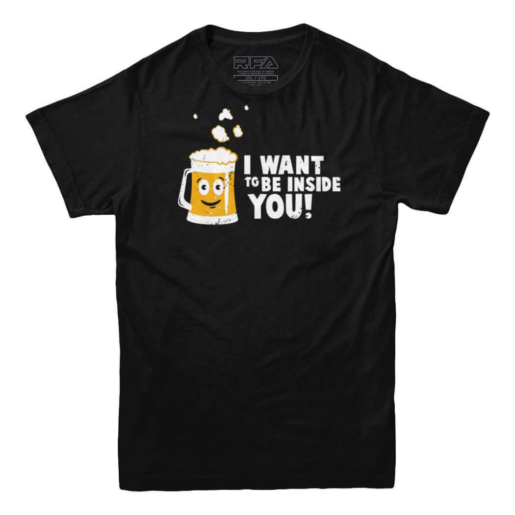 Beer Inside You T-shirt - Rocket Factory Apparel
