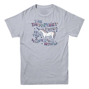 I Believe In Myself Unicorn T-shirt - Rocket Factory Apparel