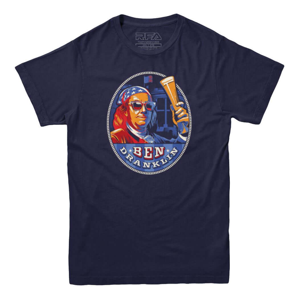 Ben Dranklin T-shirt - Rocket Factory Apparel