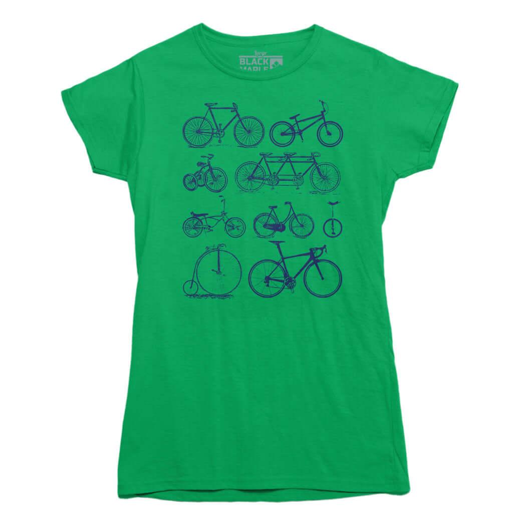 Bicycle Collection T-shirt - Rocket Factory Apparel