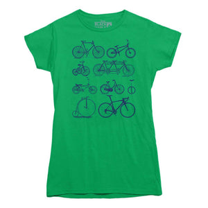 Bicycle Collection T-shirt - Rocket Factory Apparel