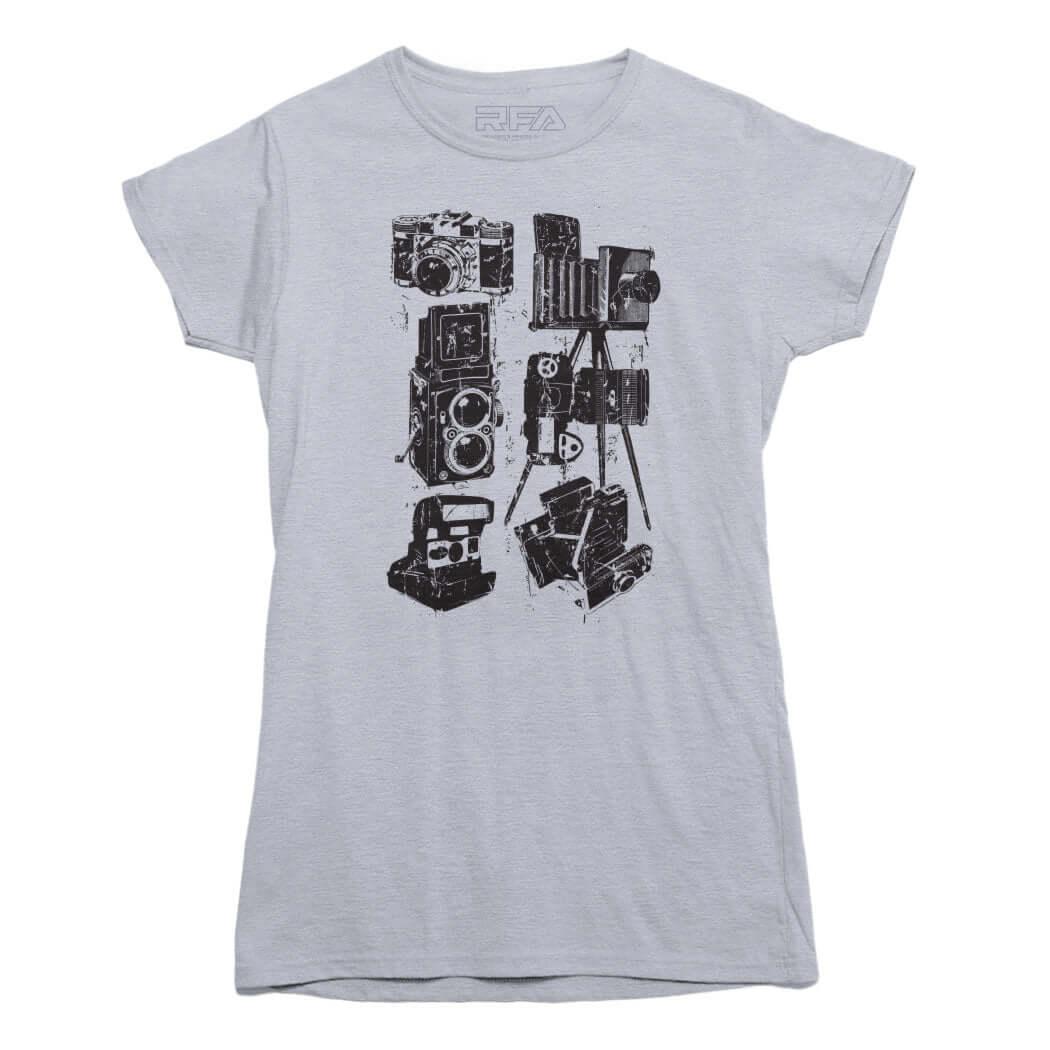 Camera Collection T-shirt - Rocket Factory Apparel
