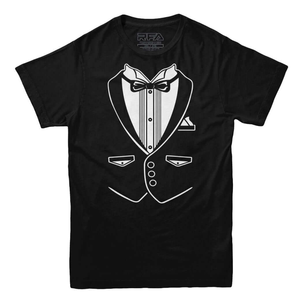 Classic Tuxedo T-Shirt - Rocket Factory Apparel