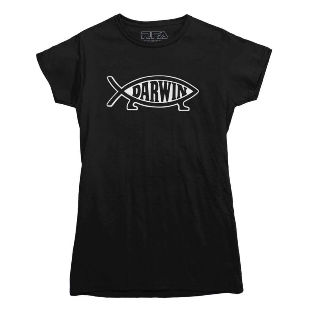 Darwin Fish T-shirt - Rocket Factory Apparel
