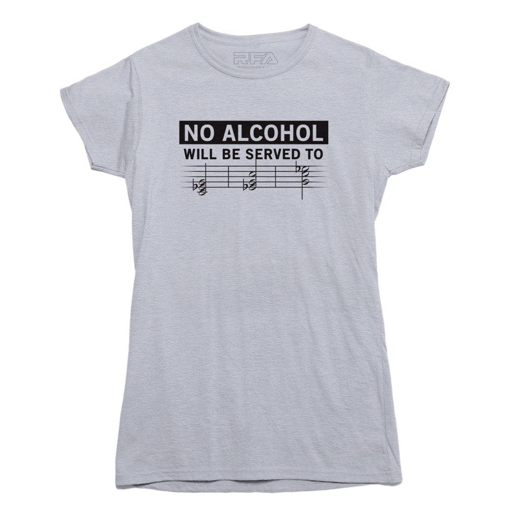 We Don't Serve Minors Music T-shirt - Rocket Factory Apparel