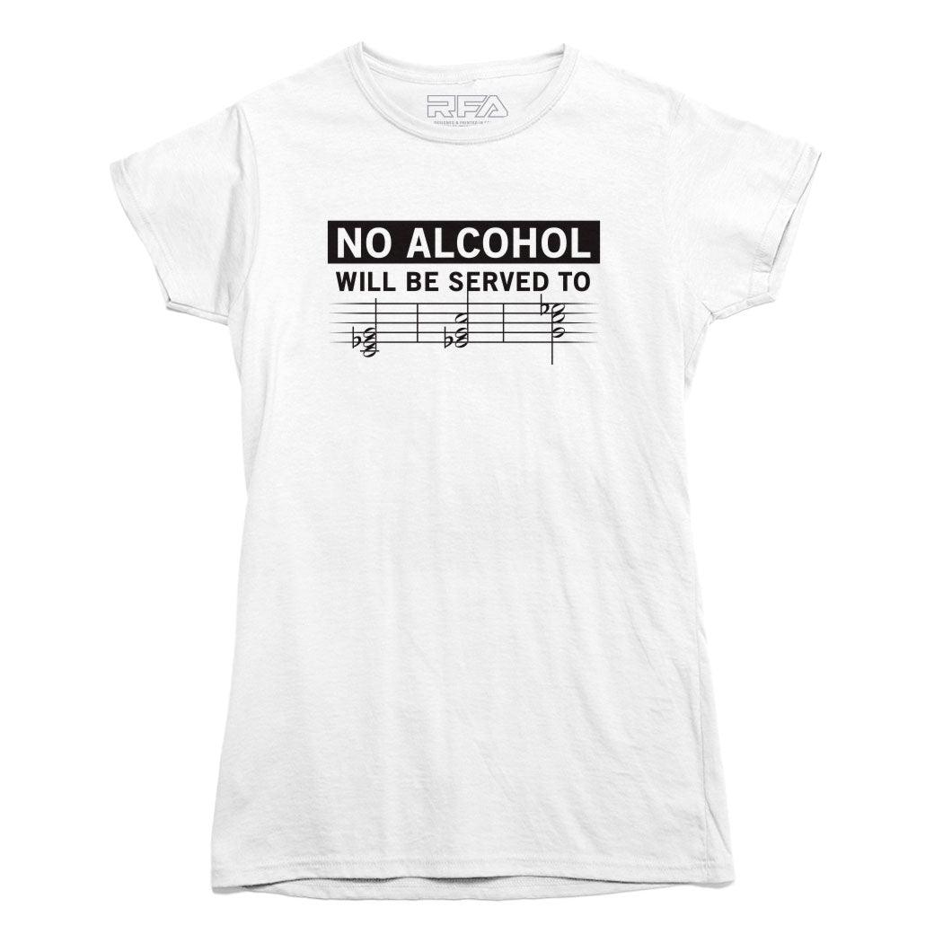 We Don't Serve Minors Music T-shirt - Rocket Factory Apparel