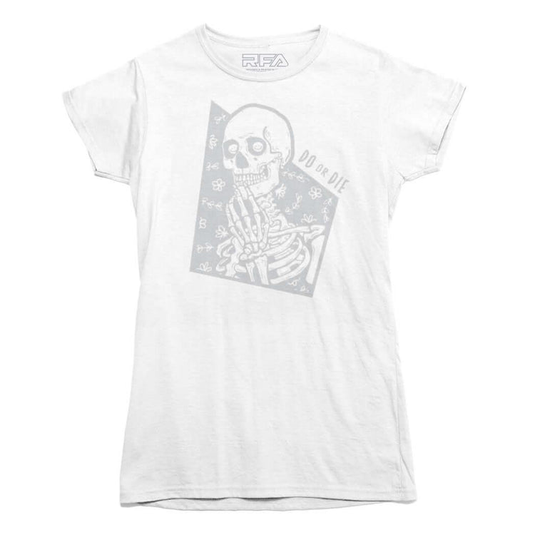 Do Or Die Skeleton T-shirt - Rocket Factory Apparel