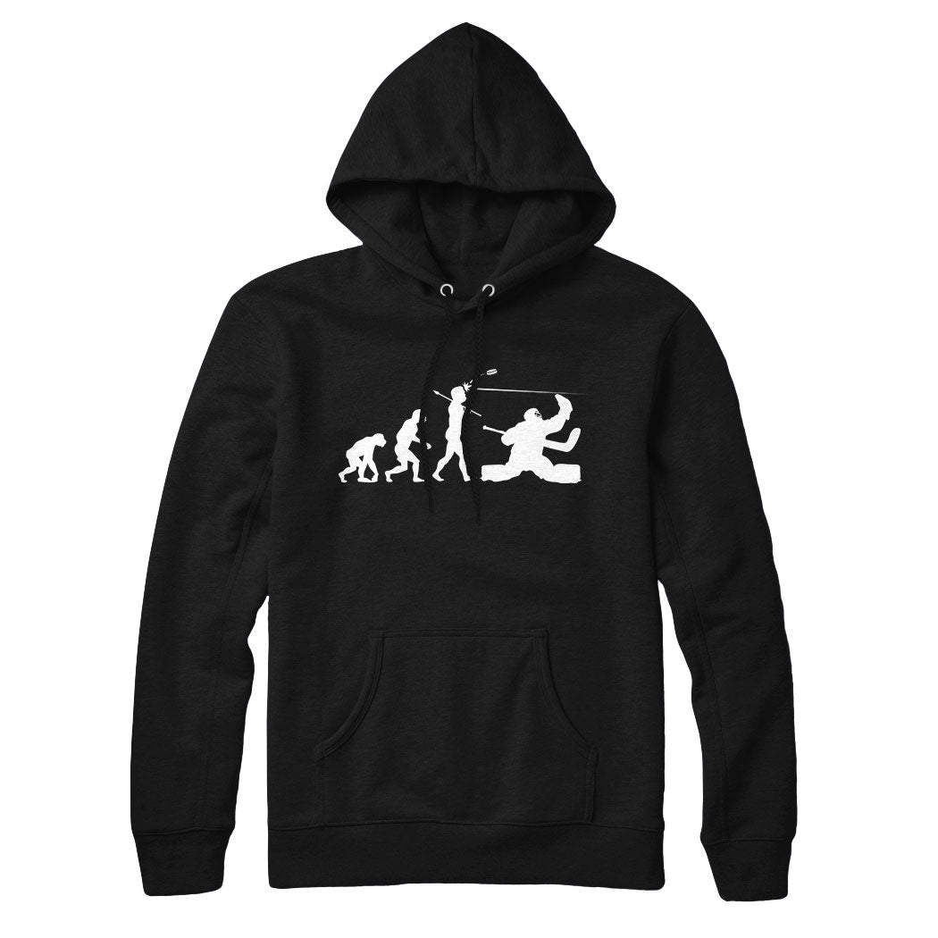 Evolution of A Hockey Goalie Sweatshirt and Hoodie