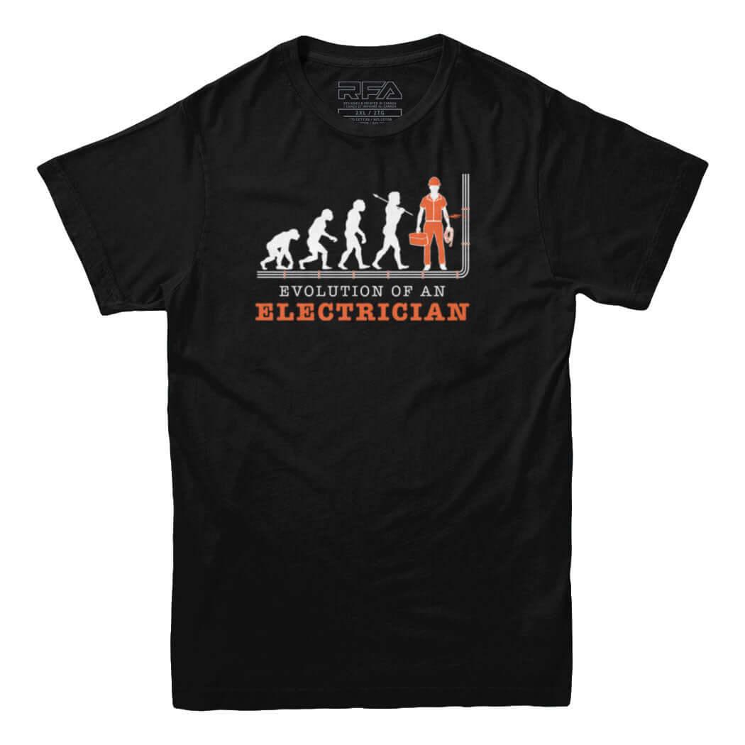 Evolution of an Electrician T-shirt - Rocket Factory Apparel