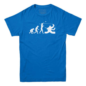 Evolution of A Hockey Goalie T-shirt - Rocket Factory Apparel