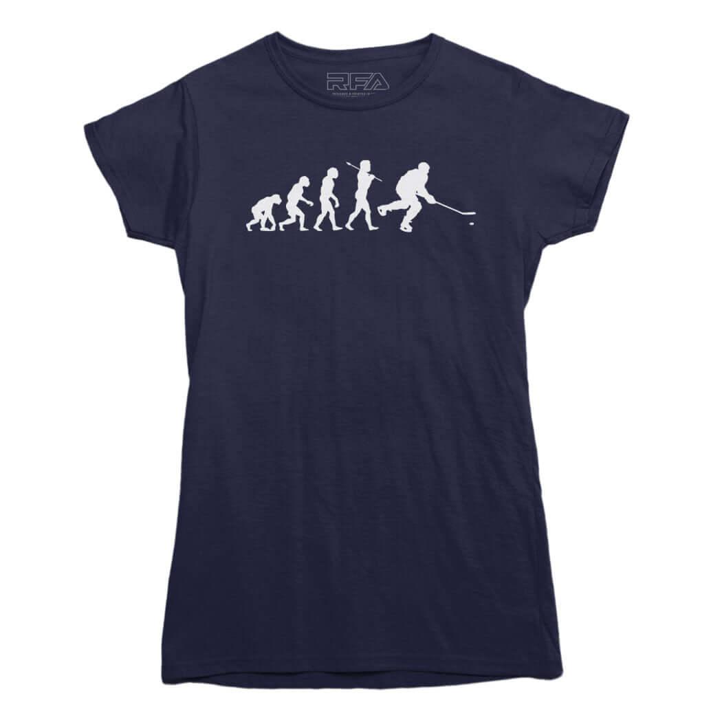 Evolution Hockey Player T-shirt - Rocket Factory Apparel