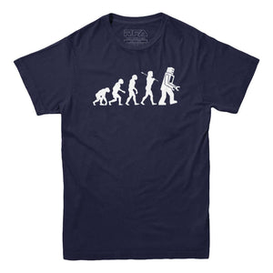 Evolution of Robots T-Shirt - Rocket Factory Apparel