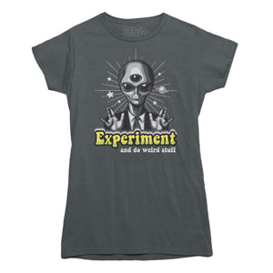 Expirement and Do Weird Stuff T-shirt - Rocket Factory Apparel
