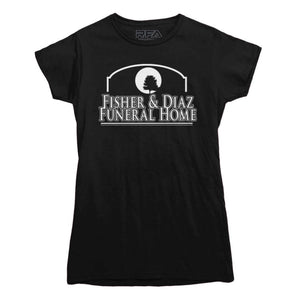 Fisher and Diaz Funeral Home T-shirt - Rocket Factory Apparel