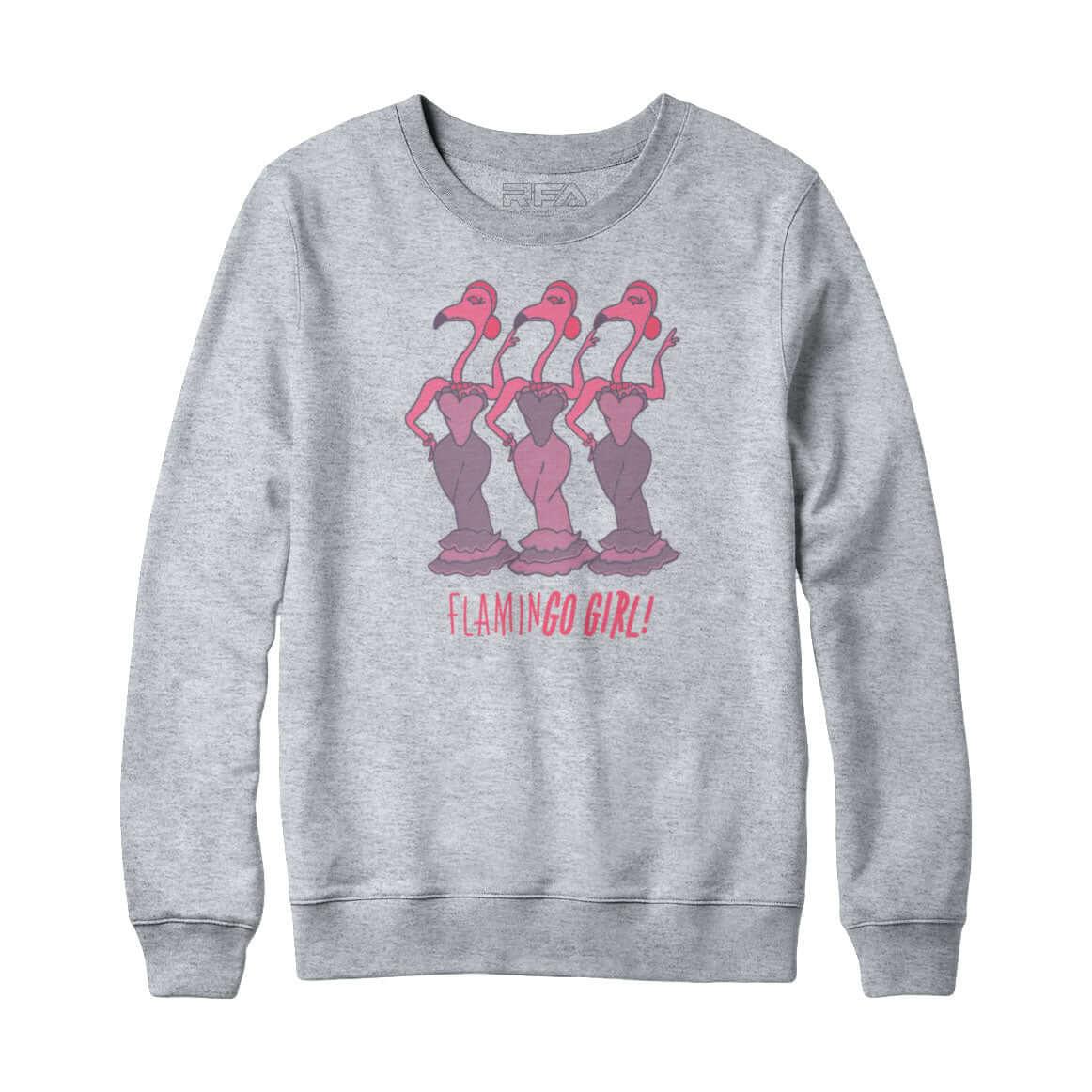 Flamin Go Girl Sweatshirt Hoodie - Rocket Factory Apparel