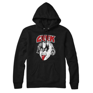 Geek Einstein Sweatshirt Hoodie - Rocket Factory Apparel