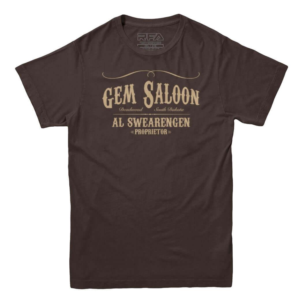 Gem Saloon T-shirt - Rocket Factory Apparel