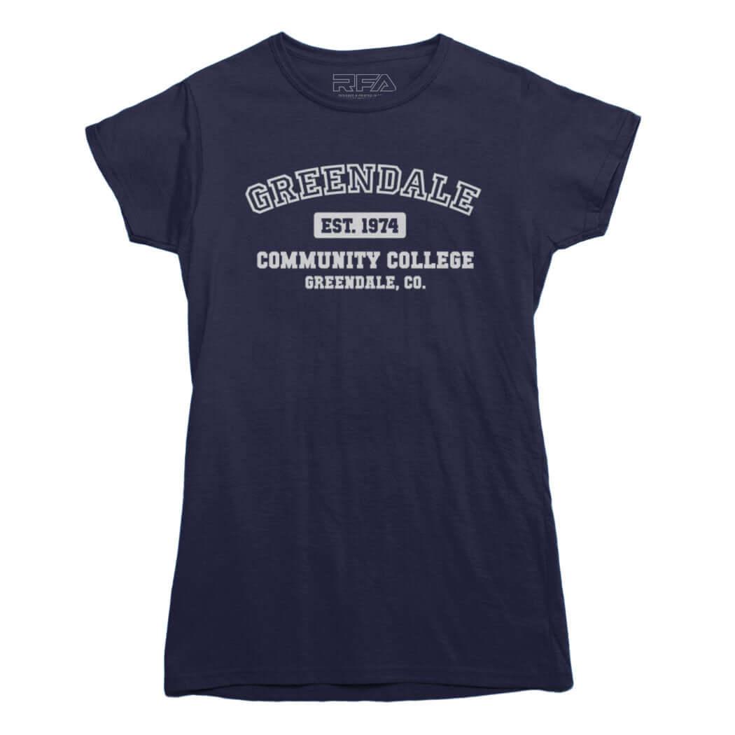 Greendale Community College T-Shirt - Rocket Factory Apparel