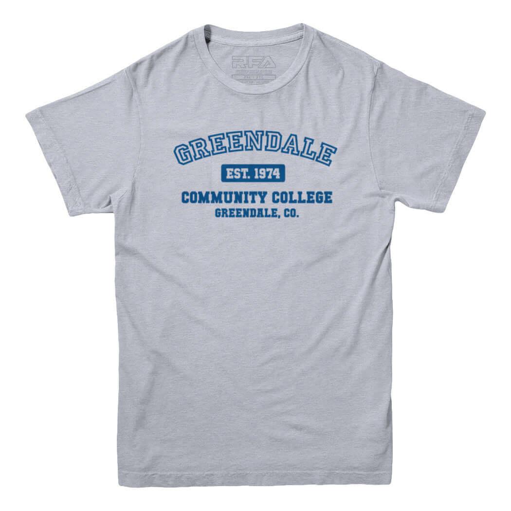 Greendale Community College T-Shirt - Rocket Factory Apparel