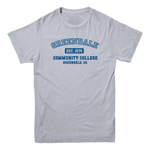 Greendale Community College T-Shirt - Rocket Factory Apparel