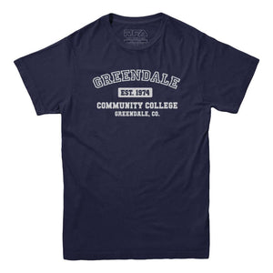 Greendale Community College T-Shirt - Rocket Factory Apparel