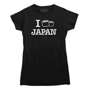 I Sushi Japan T-shirt - Rocket Factory Apparel