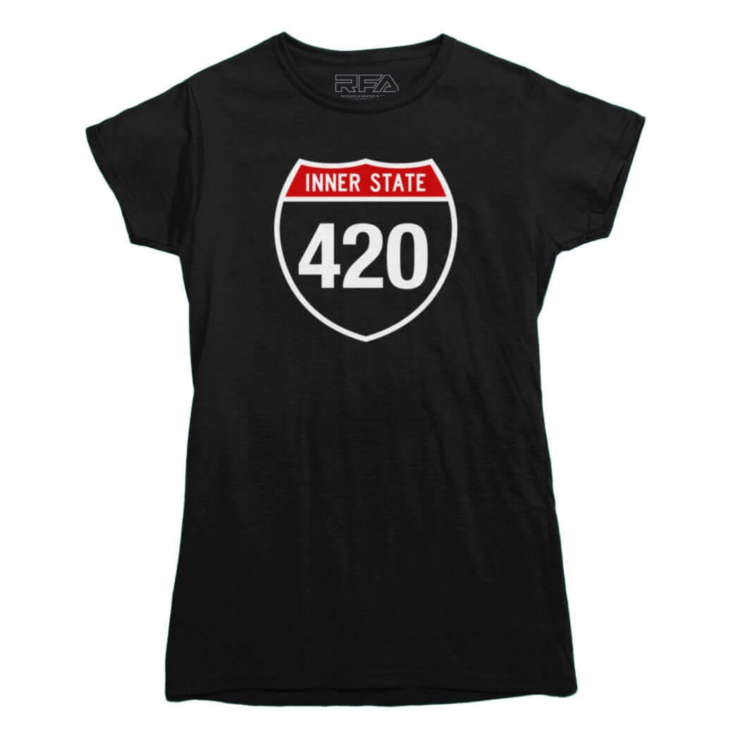 Inner State 420 T-Shirt - Rocket Factory Apparel