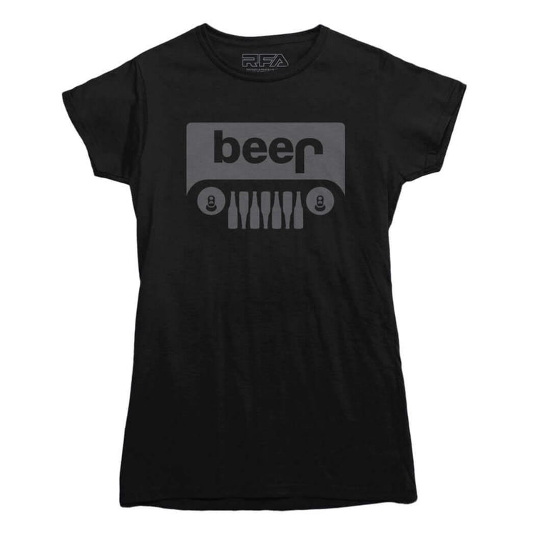 Jeep Beer T-shirt - Rocket Factory Apparel