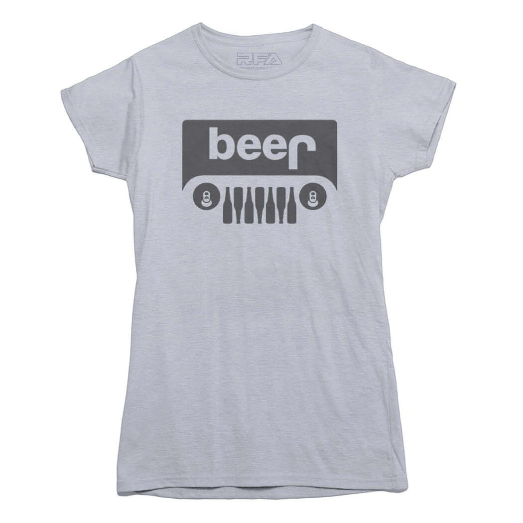 Jeep Beer T-shirt - Rocket Factory Apparel