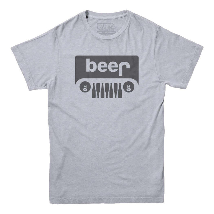 Jeep Beer T-shirt - Rocket Factory Apparel