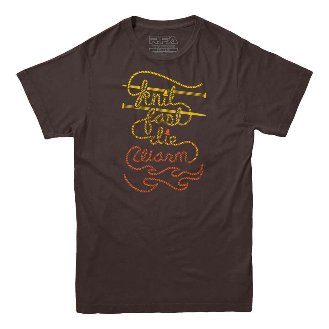 Knit Fast Die Warm T-shirt - Rocket Factory Apparel