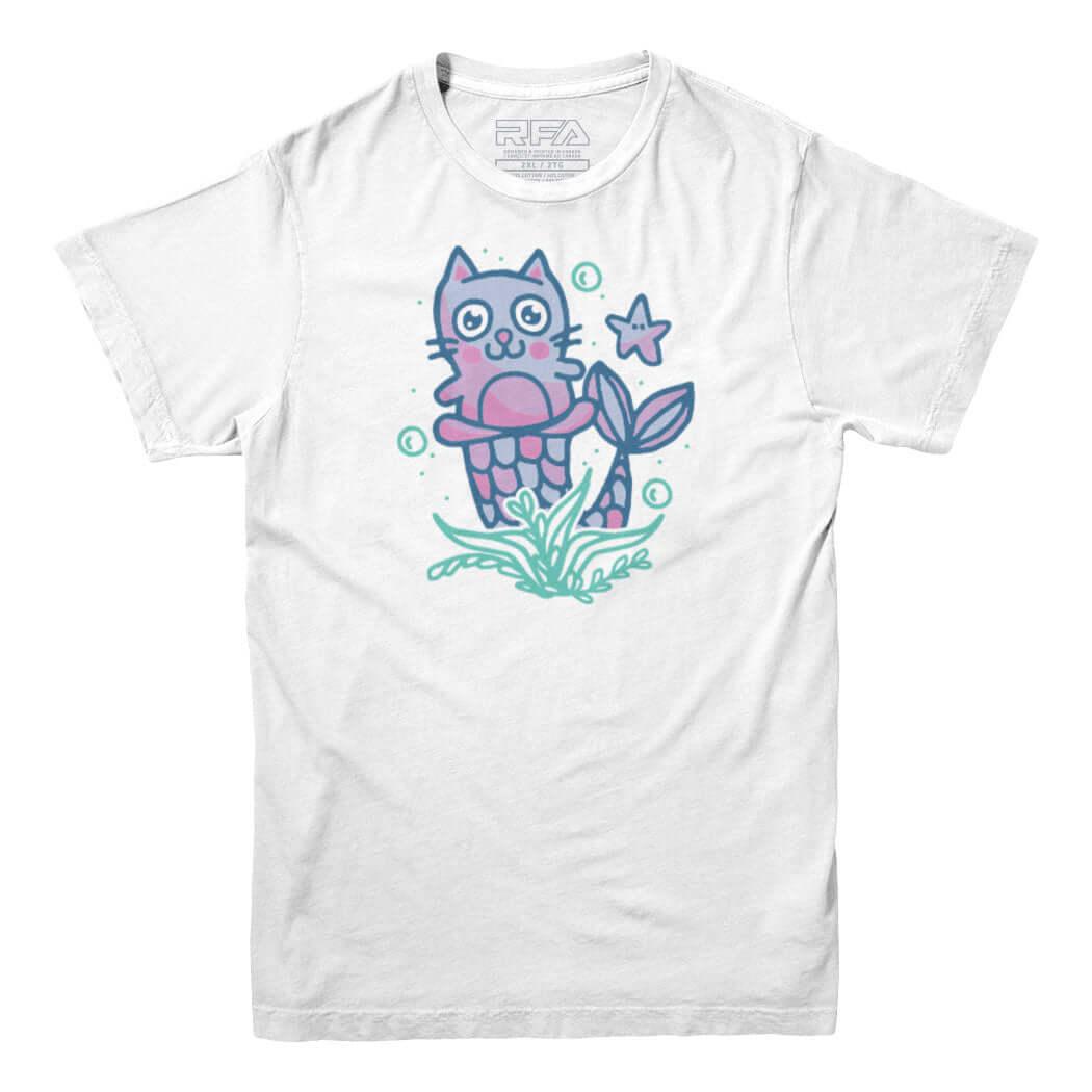 Little Purrmaid T-shirt - Rocket Factory Apparel