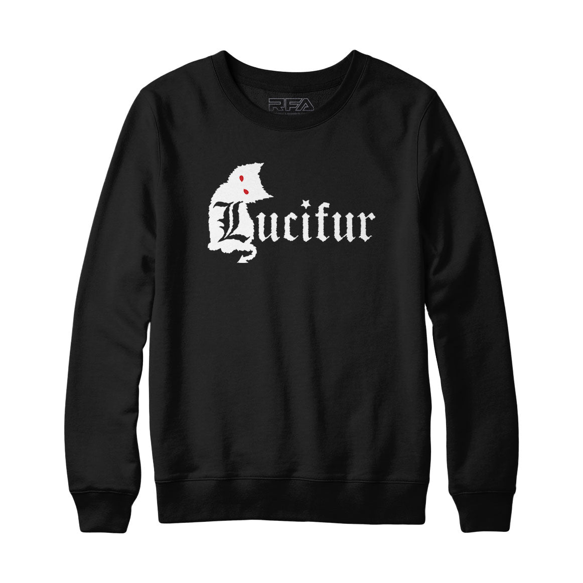Lucifur Evil Cat Sweatshirt and Hoodie