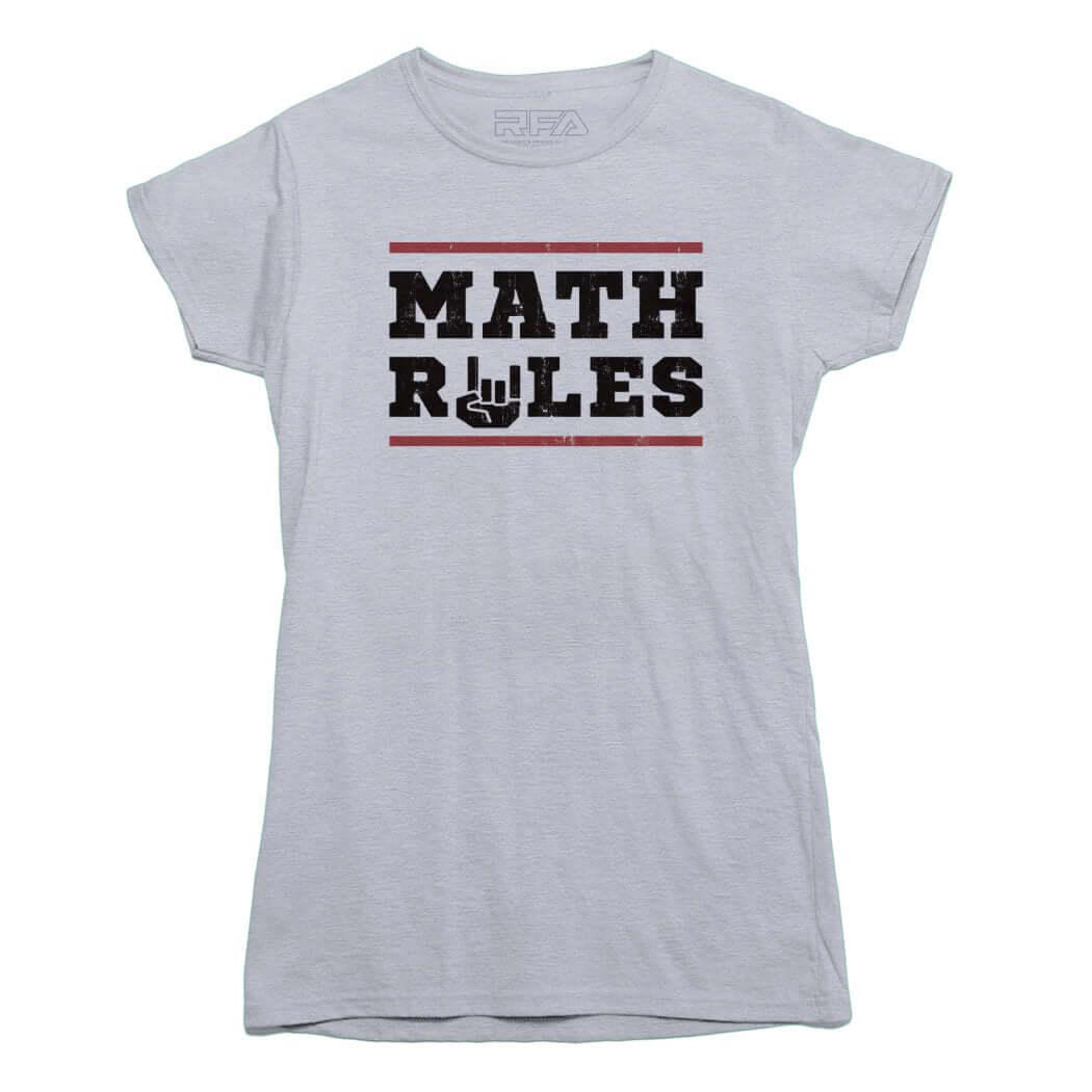 Math Rules T-Shirt - Rocket Factory Apparel