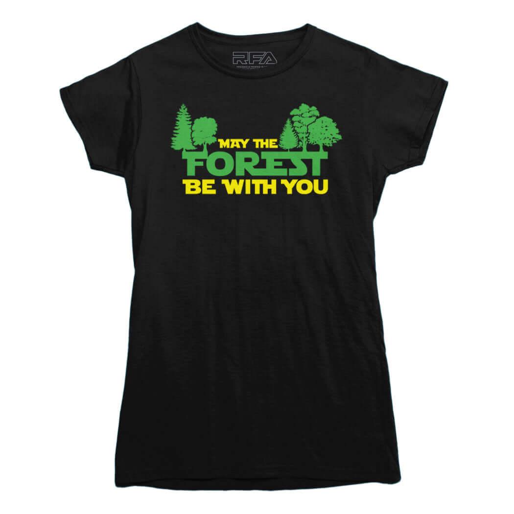 May The Forest Be With You T-Shirt - Rocket Factory Apparel
