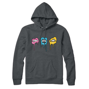 Melting Lips Sweatshirt Hoodie - Rocket Factory Apparel