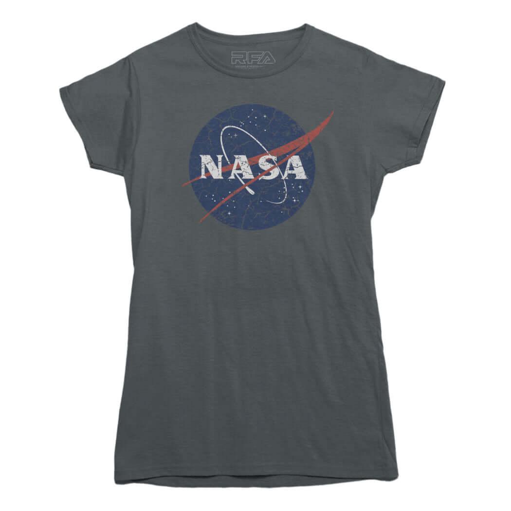 NASA Aged Logo T-shirt - Rocket Factory Apparel
