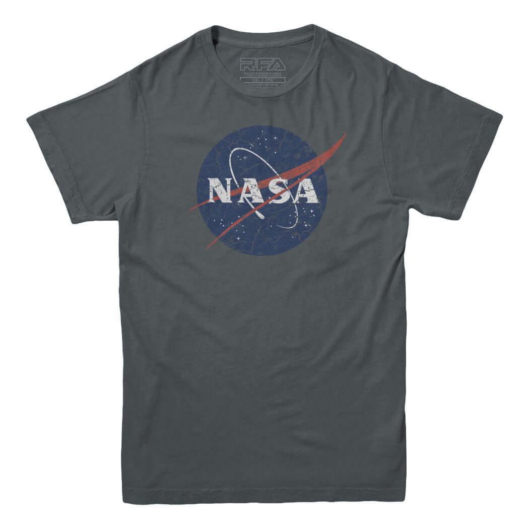 NASA Aged Logo T-shirt - Rocket Factory Apparel