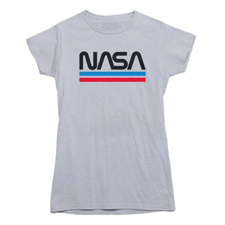 NASA Worm Logo T-Shirt - Rocket Factory Apparel