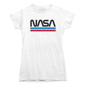 NASA Worm Logo T-Shirt - Rocket Factory Apparel