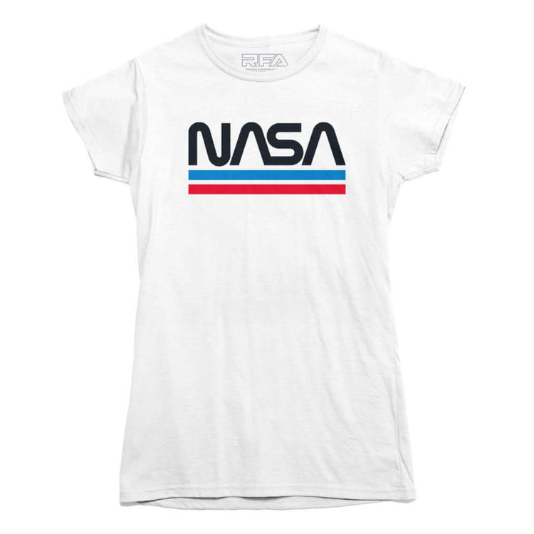 NASA Worm Logo T-Shirt - Rocket Factory Apparel