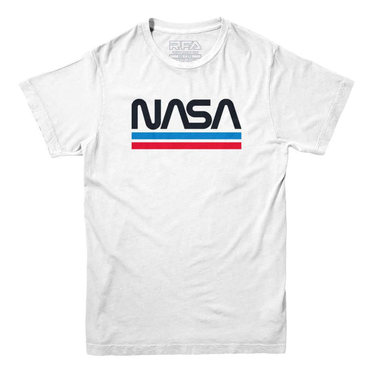 NASA Worm Logo T-Shirt - Rocket Factory Apparel